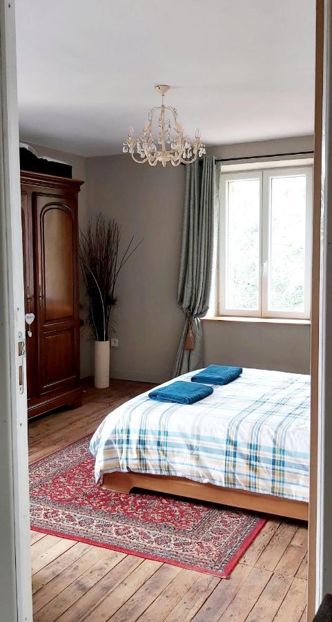 Sharecroppers Cottage With Swimming Pool Pageas Bagian luar foto