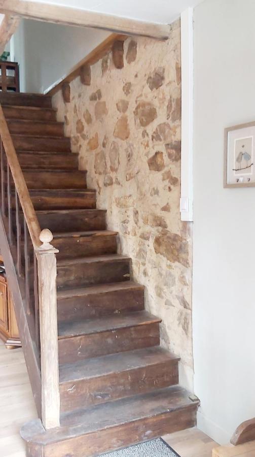 Sharecroppers Cottage With Swimming Pool Pageas Bagian luar foto
